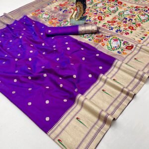 a paithani silk saree