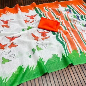 indepedence day special saree